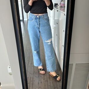 Blank nyc Baxter ripped jeans ribcage straight